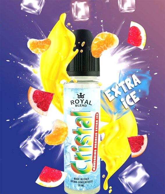 🍊Mandarino Arancio extra Ice serie Cristal by Royal Blend!