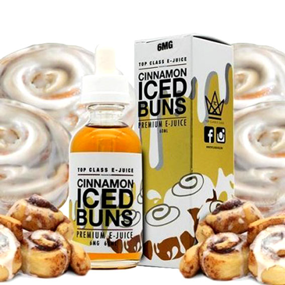 Cinnamon Iced Buns by Top Class E-Juice